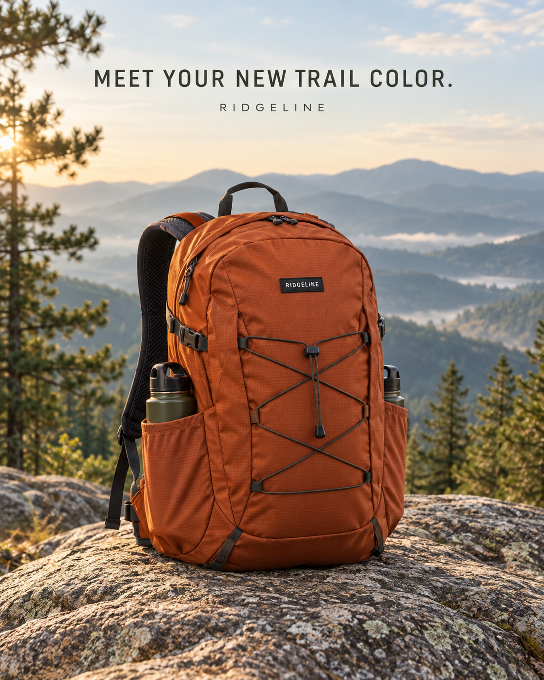 Ridgeline backpack post: Meet your new trail color.