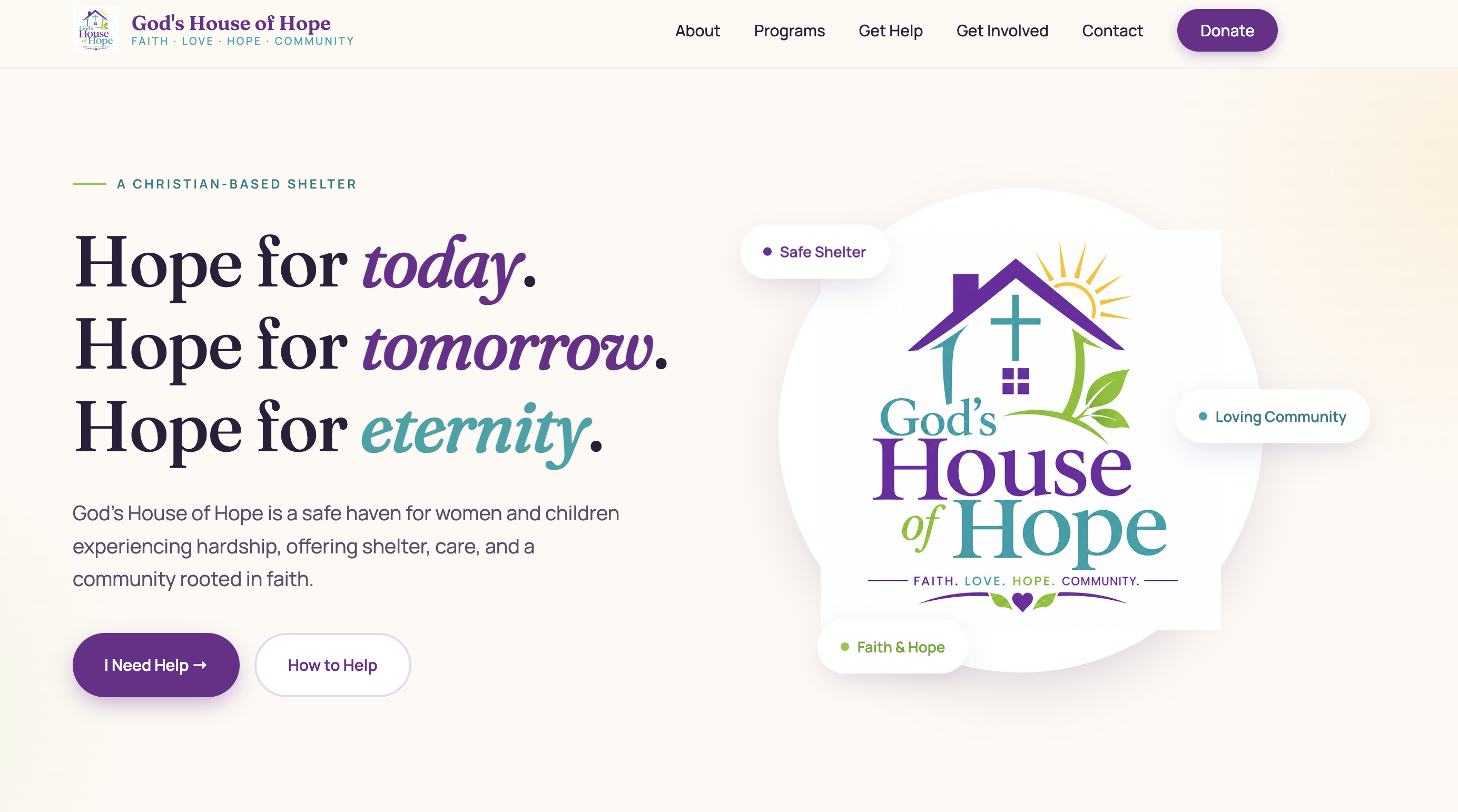 Finished student website work