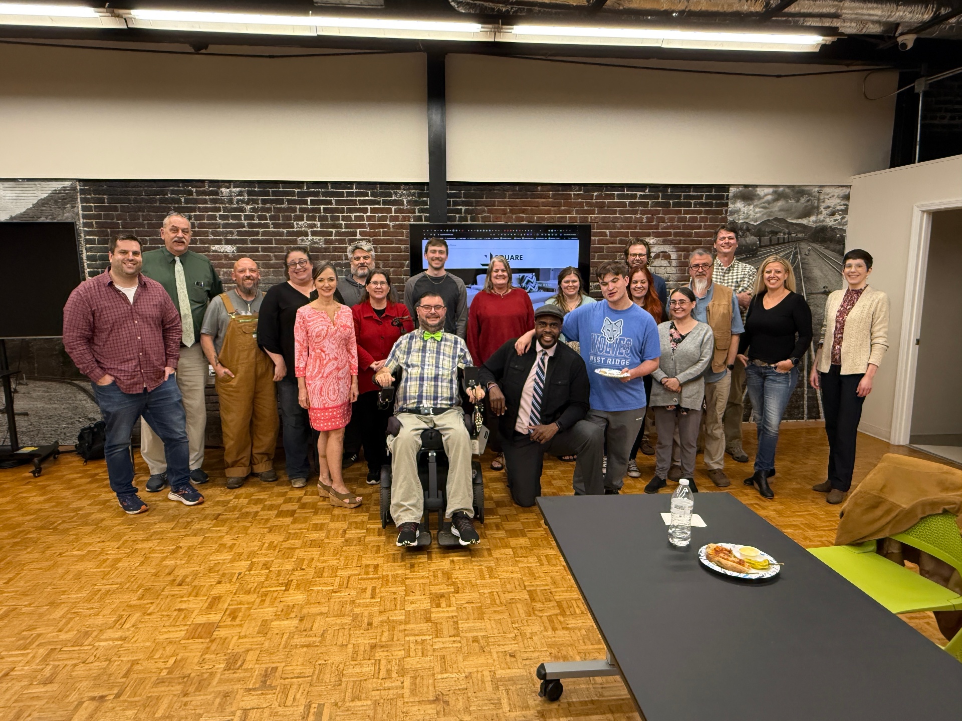 AI Marketing Workshop graduation ceremony with full class