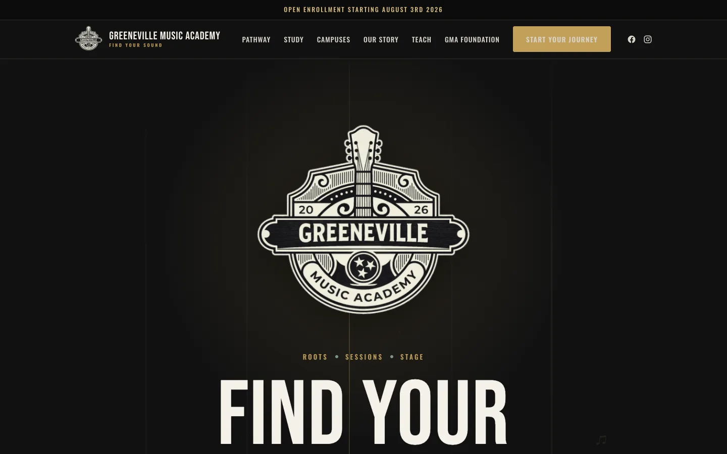 Greeneville Music Academy homepage