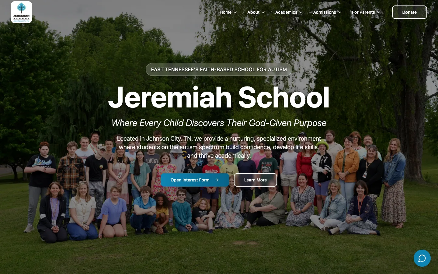 Jeremiah School homepage